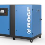 De schroefcompressoren van de S-4-serie van Boge zijn nu ook leverbaar in een compacte variant voor het vermogensbereik van 45 t/m 75 kW.