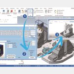 Met NC2Check van CAMWERK is het mogelijk om G-codes te simuleren binnen Mastercam.