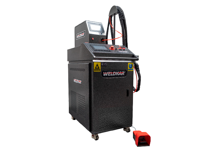 Laskar levert de Weldkar hand laserlasmachines momenteel met vermogens van 1500 W en 2000 W. 