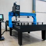 Het nieuwe automatische tapcentrum CMA CNC FTC (beschikbaar in twee modellen) is een flexibele machine voor het boren, tappen en verzinken van lasergesneden plaatwerk.