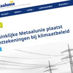 Metaalunie blijft ook aandringen op forse investeringen in een circulaire maak- en bouw- economie.