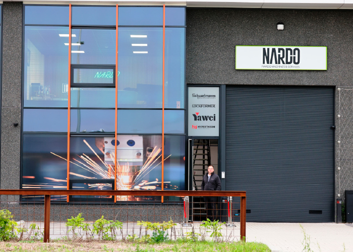 In het nieuwe bedrijfspand van Nardo in Hendrik-Ido-Ambacht wordt op vrijdag 23 juni open huis gehouden.