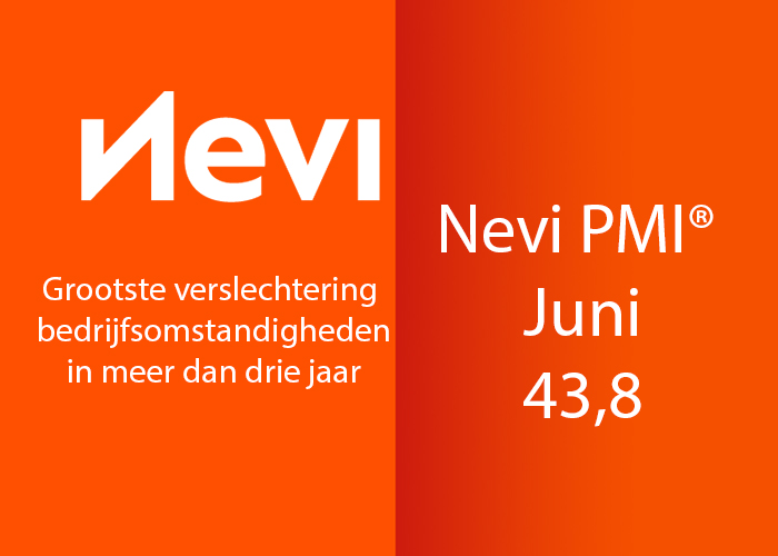De Nevi PMI daalde voor de tiende achtereenvolgende maand als gevolg van een verslechtering van de vraag.