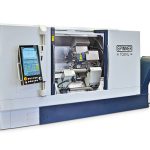 De TC610L is de nieuwe CNC-draaibank van Spinner. De machine is geschikt voor de bewerking van lange draaidelen.