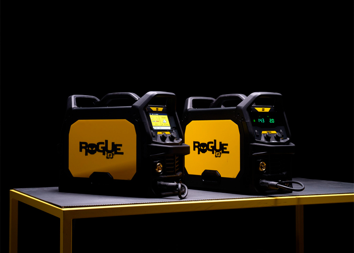 De nieuwe Rogue EM 180 en Rogue EMP 210 zijn compacte en lichtgewicht inverter lasstroombronnen van Esab.