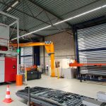 De fiberlaser van Mitsubishi met de twee platenmagazijnen van aalbers|farina maken een flexibele productie mogelijk. De complete installatie is bij uitstek geschikt om spoedopdrachten te produceren en om korte levertijden te garanderen.