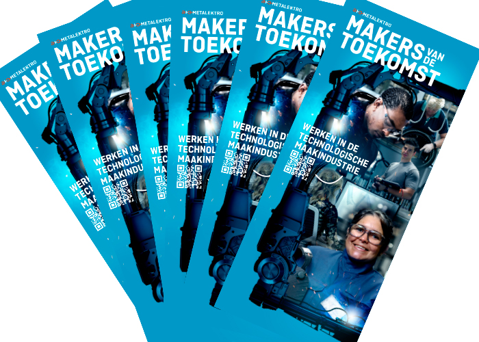 De campagne ‘Makers van de Toekomst’ heeft tot doel jongeren en zij-instromers enthousiast te maken voor een opleiding en baan in de technologische maakindustrie.