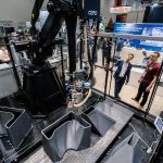 Ook de nieuwste next-level ontwikkelingen op het gebied van industrieel 3D-printen waren te zien. Exposanten presenteerden bijvoorbeeld robotachtige 3D-printsystemen.