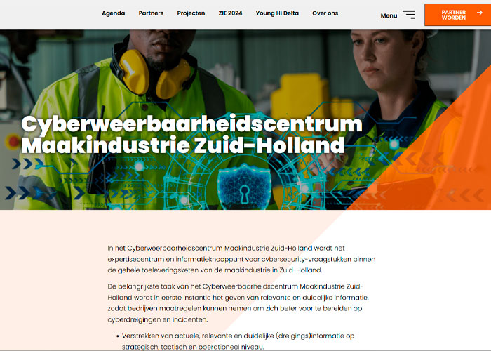 De belangrijkste taak van het Cyberweerbaarheidscentrum Maakindustrie Zuid-Holland wordt het geven van relevante en duidelijke informatie.