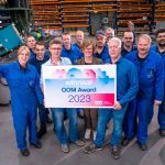 De laatste winnaar van de OOM Award 2023: het team van metaalbedrijf De Lepper in Doetinchem.