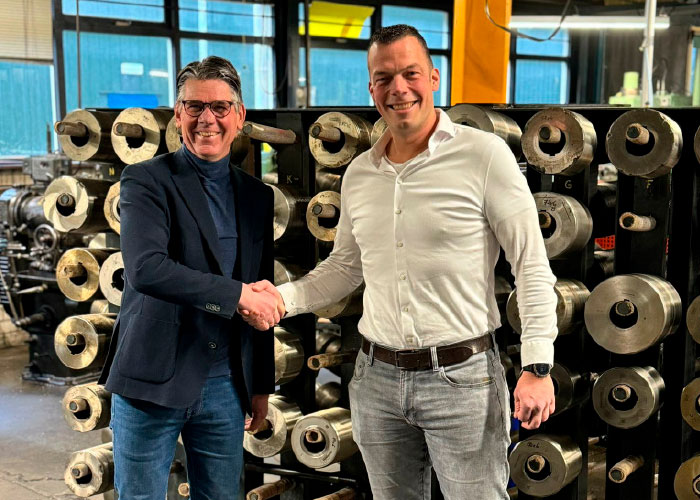 Directeur Marius van der Hoeven (links) en eigenaar Remco Koolmees hebben een flinke groeiambitie met Reinders Schijndel. 