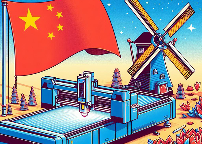 Vooral lasers van Chinese machinefabrikanten zijn in opmars op de Nederlandse markt voor plaatbewerkingsmachines.