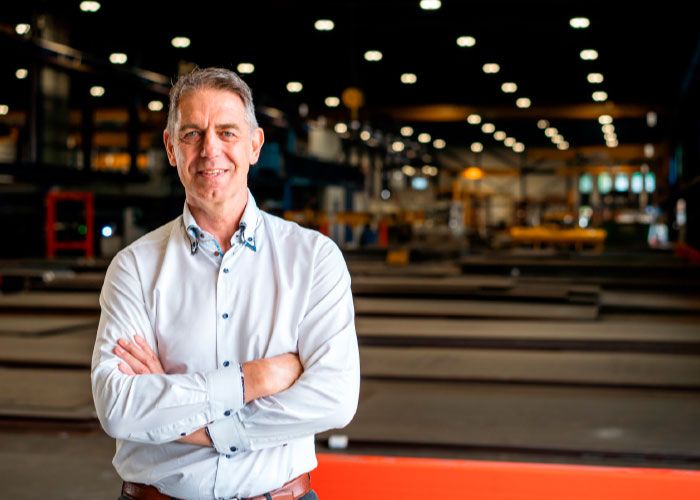 Bart Kroesbergen: “Het groeiende tekort aan mensen schreeuwt om automatisering en kennismanagement. Dat zijn twee ontwikkelingen die hand in hand kunnen gaan.” (Foto: Messer Cutting Systems)