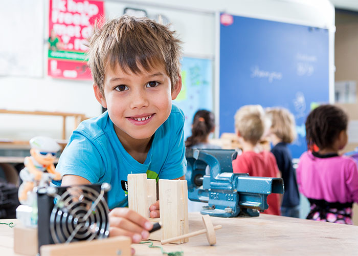 Het programma Techkwadraat heeft tot doel techniekonderwijs voor ieder kind toegankelijk te maken.