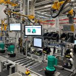 Innovatieve werknemersassistentie in de Smart Factory van Wilo in Dortmund.