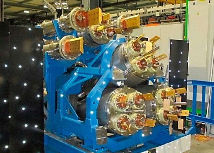 Het kennisprogramma van Clean Event begint met een keynote-lezing van het Zwitserse CERN. De foto toont een 3D lasergebaseerde optische metrologie-inspectie van complexe componenten bij Materials, Metrology and Non-Destructive Testing van CERN. (Foto CERN)