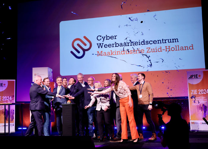 Het Cyberweerbaarheidscentrum Maakindustrie Zuid-Holland is officieel gelanceerd tijdens ZIE 2024.