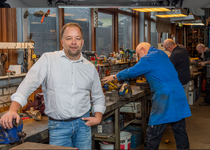 Peter Schmidt, teamleider Marketing en Communicatie bij Gered Gereedschap: “In alle 3 miljoen gevallen zijn de gereedschappen tot in de puntjes opgeknapt en klaar voor een tweede leven.”