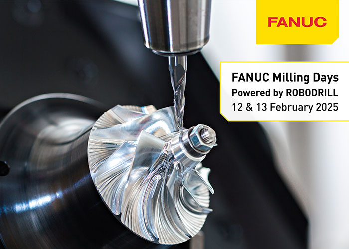 Tijdens de Fanuc Milling Days staat de Robodrill-serie verticale bewerkingscentra, inclusief het allernieuwste model Y500 D28, centraal.