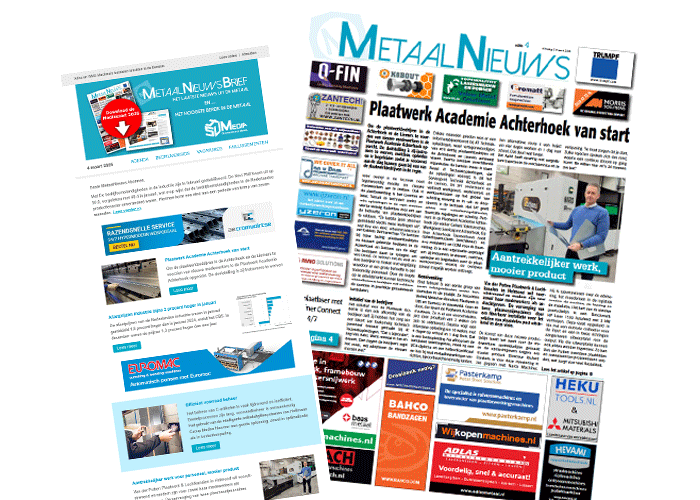 MetaalNieuws Abonnementen MetaalNieuwsBrief