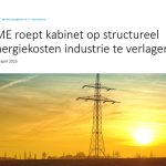 FME roept het kabinet op dat maatregelen zoals: structurele invoering van de IKC-regeling tot en met 2030, een alternatief voor de VCR en een oplossing voor de enorme stijging van netwerkkosten.