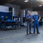 Met drie kantbanken (tonnages 175, 220 en 270 ton, de zwaarste kantbank heeft een werklengte van 4100 mm) kan Seine Metaal ook op het gebied van buigen goed uit de voeten.