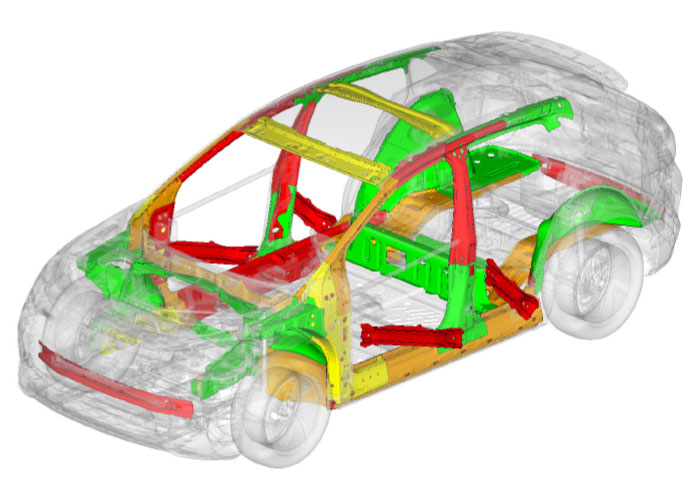 De productiemethode Sibora biedt nieuwe mogelijkheden voor het optimaliseren van veiligheidscomponenten voor betere crashprestaties.
