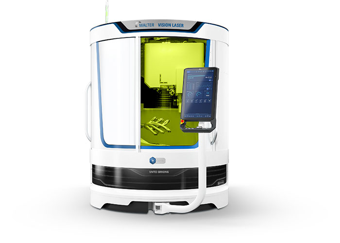 De nieuwe lasermachine van WALTER De Vision Laser is de nieuwe laserbewerkingsmachine van Wal-ter.
