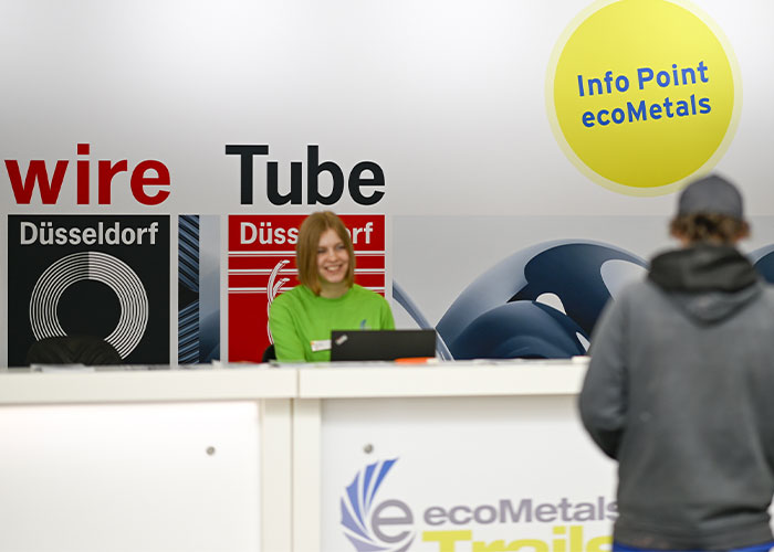 Ook weer van de partij in 2026: De ecoMetals-routes naar duurzame exposanten.