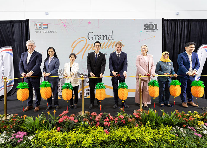 Het nieuwe kantoor en magazijn van VDL ETG Singapore is feestelijk geopend.
