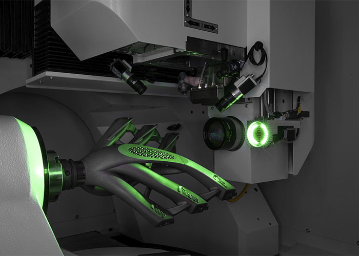 De Vision Laser kan complexe geometrieën met hoge nauwkeurigheid bewerken.