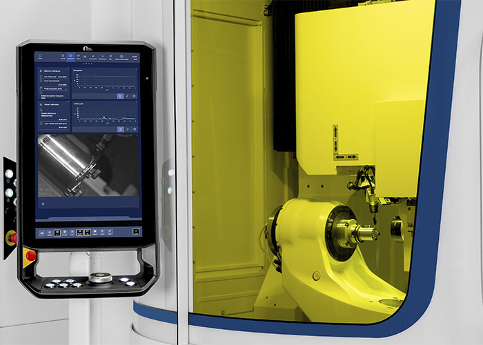 GTR ProfDia Laser softwareweergave op het C.O.R.E.-bedieningspaneel.