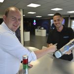 Jan-Willem Addink (Olmia) and Martin de Deyne (Festo)
