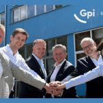 V.l.n.r. Fred Boere, Steven Sijperda, Arno Rodenburg, Olaf J. Müller, Roger Schmidt en Danuta Skrajny.