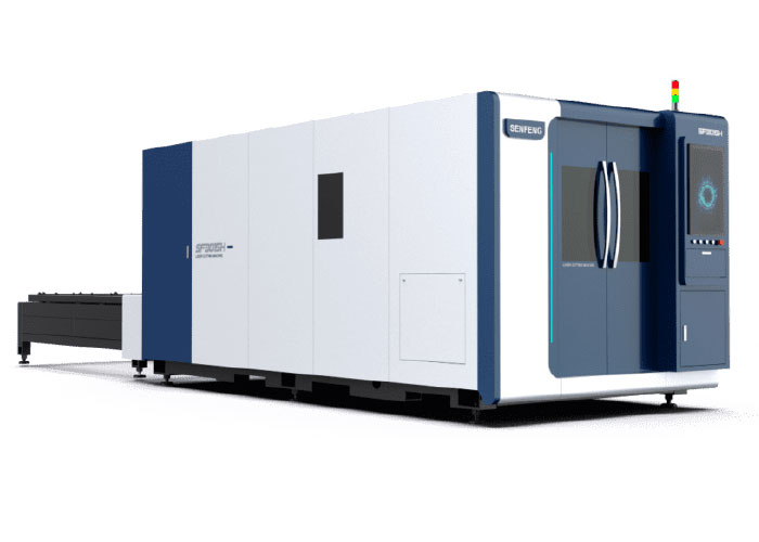 De Senfeng H4 fiberlaser is ontworpen voor extreem hoge vermogens tot 60 kW.