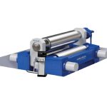 Een rollenwals van de Duits/Zwitserse fabrikant Haeusler.