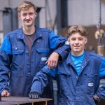 Van Egdom Metaalbewerking, genomineerd voor de OOM Award Midden-Nederland, is blij met de jonge garde, die steeds vaker met goede ideeën komt.