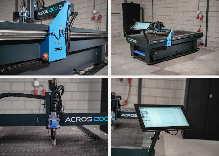 Pritec is exposant op METAVAK en zal alle mogelijkheden van haar CNC plasma snijtafels demonstreren aan de hand van de Acros200S.
