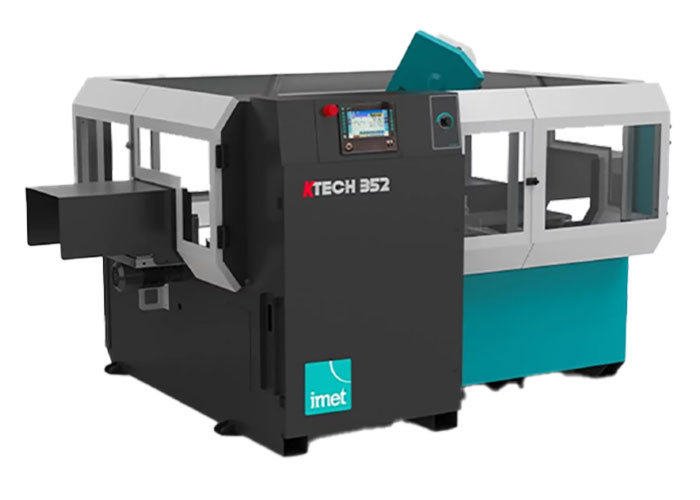 Met de K-Tech 352 F1200 biedt Imet precisie en productiviteit in één zaagoplossing.