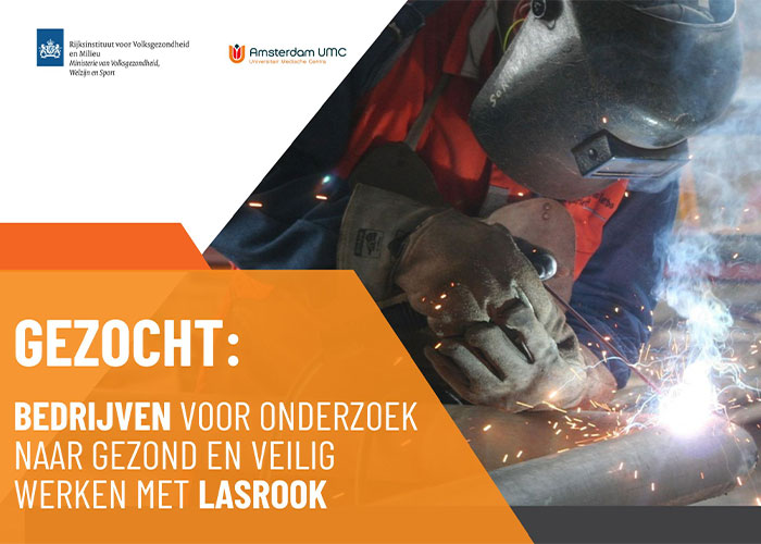 De onderzoekers willen in gesprek gaan met lassers of werknemers die (direct of indirect) in aanraking komen met lasrook.