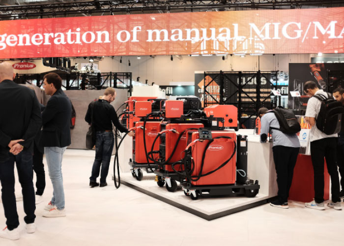 Een van de hoogtepunten op de beursstand: de nieuwe Fortis. De productfamilie maakt indruk met zijn prestaties, flexibiliteit en bedieningsgemak.