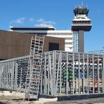 Circonfix leverde de complete framing, met het circulaire en modulaire Skellet staalbouwsysteem.