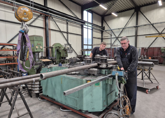 Giezen kan buizen walsen van Ø 6 mm tot Ø 139,7 mm - nauwkeurig, zonder vervorming of afvlakking.