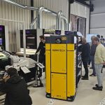 De bezoekers kregen een Rocket Stove mee, met de technieken van alle deelnemers erin: gesneden en gekant door LVD, handsfree gefinished door Q-Fin, geautomatiseerd gelast door Valk Welding en rondgebracht door Kumatech.