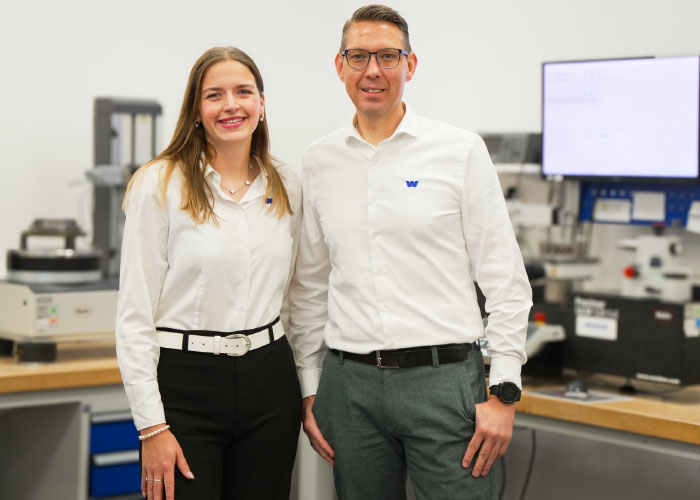 Christian Krüssel en Ine Kroon verwachten veel van de Precisiebeurs: “De deelname aan dit evenement is voor WOCKEN een grote stap.”