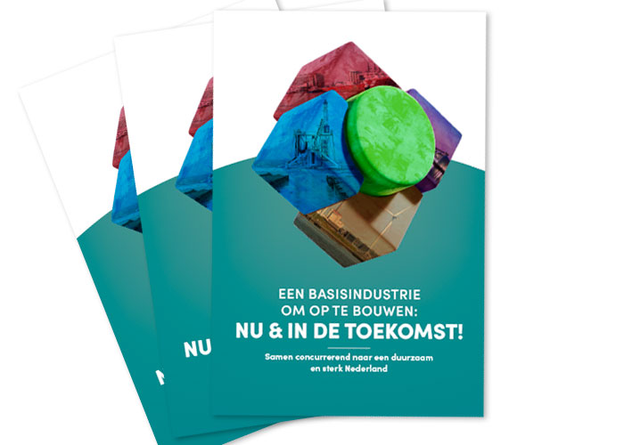 In het bidbook van de basisindustrie wordt per industriecluster inzichtelijk gemaakt wat er allemaal mogelijk is als we er in Nederland samen de schouders onder zetten.