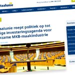 In aanloop naar het debat van de commissie Klimaat en Energie pleit Koninklijke Metaalunie bij de politiek voor een Nationaal Investeringsprogramma Duurzame Productiecapaciteit.