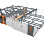 Een nieuwe ontwikkeling van Jorns is de buigcel met automatische beladen, zetten en afvoeren.