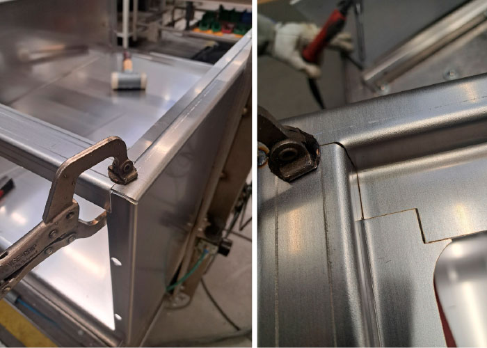 Buigen met kleine toleranties betekent dat er tijdens het lassen geen openingen hoeven te worden gedicht. 