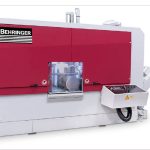 De Behringer HBM 540 SC, een automatische, high-performance bandzaagmachine voor grootschalige productie en industriële zaagtoepassingen. Promatt